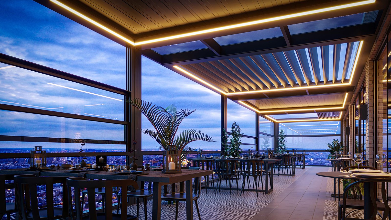 Bioklimatik Pergola